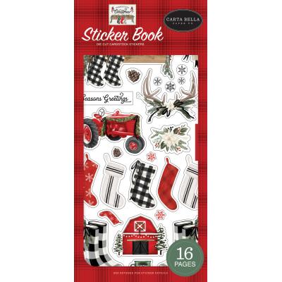 Carta Bella Farmhouse Christmas - Sticker Book